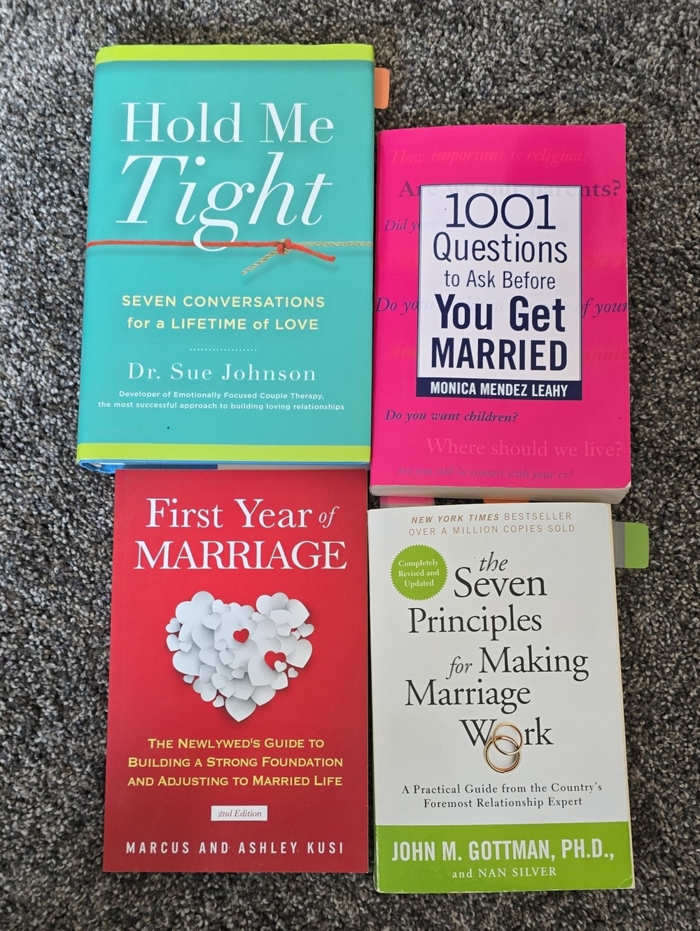 Set of 4 Marriage & Relationship Books - Marriage Prep Resources